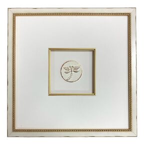 12" x 12" Framed Insect Intaglios (Dragonfly)