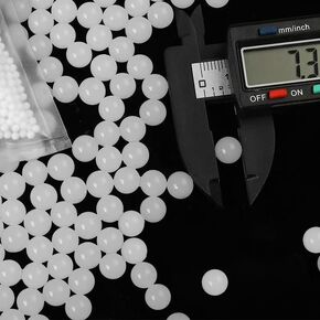 Hardest 7.3mm Milky Rounds(1lb) About 50,000 Rounds - for Ages 15+