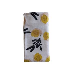 Eyeglasses case,sunglasses case,floral fabric glasses case,fabric sunglass case,eye glass case,quilted eyeglass case,soft case for glasses