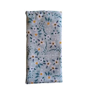 Eyeglasses case,sunglasses case,floral fabric glasses case,fabric sunglass case,eye glass case,quilted eyeglass case,soft case for glasses