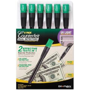 Dri-Mark 351UV6 Counterfeit Money Detection System, US Dollar