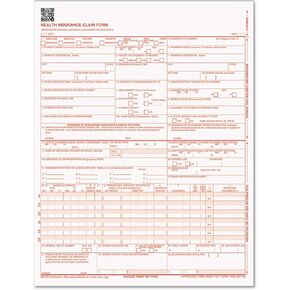 TOPS 50126RV Centers for Medicare and Medicaid Services Forms, 8 1/2 x 11 (Pack of 500 Forms)