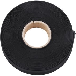 1 Inch Double Fold Bias Tape, Wide Fabric Sewing Tape Tape for Hemming Seaming Binding Piping Quilting (10 Yards, Black)