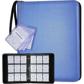 Premium 9-Pocket Card Binder – 720 Collection Binder Folder Card Album Card Holder Fit for MTG Football Play Cards (Black, 9 Pocket)