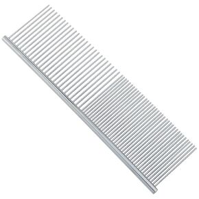 Stainless Steel Comb Tooth Folding Tool 19x5.5 Silver Grooming Pet Supplies Teddy Golden Dog Comb For Scrapbooking Greeting Card Making DIY Combing Strip Crafts