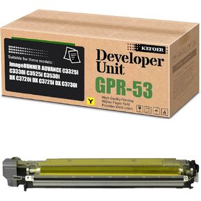 Compatible GPR-53 Developer Unit Replacement for Canon ImageRUNNER Advance C3325i C3330i C3525i C3530i DX C3720i C3725i C3730i Printer (1-Pack Magenta)