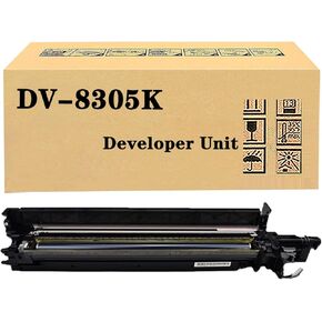 QUNINE DV-8305 Compatible DV-8305K DV-8305C DV-8305M DV-8305Y Developer Unit for Kyocera TASKalfa 3050ci 3051ci 3550ci 3551ci Printer, High Yield 600,000 Pages Yellow