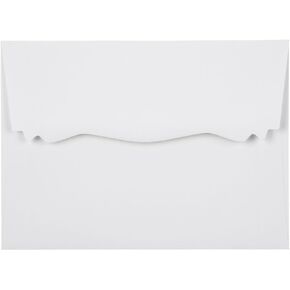 LUXPaper A2 Squiggle Flap Invitation Envelopes | 4 3/8" x 5 3/4" | 28lb. Text | 50 Qty