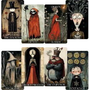 Daydream Tarot Cards for Beginners, Tarot Deck Surreal Dreamlike Style, Fortune Telling Cards