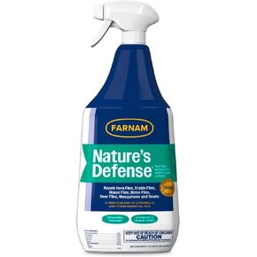Farnam Nature's Defense Water-Based Fly Repellent Spray, 32 oz