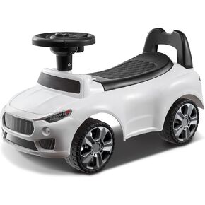VEVOR Ride On Push Car for Toddlers, Ages 19+ Months, Ride Racer, Sit to Stand Toddler Ride On Toy, Kids Ride On Car with Music Steering, Horn & Under Seat Storage, Ride On Toy for Boys Girls, Pink