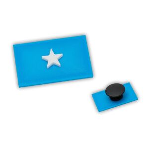 Somalia Flag Shoe Charm, Made in USA