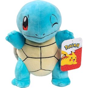Pokemon 8" Squirtle Plush - Officially Licensed - Generation 1 Starter Figure - Authentic Soft Stuffed Animal Toy - Gift for Kids, Boys, Girls - 2+