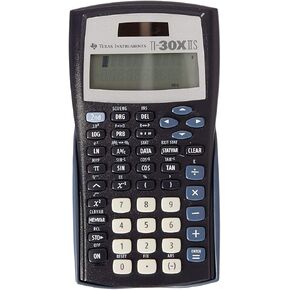Texas Instruments TI-30XIIS Scientific Calculator - Teacher Kit (10 Pack) - New, Black, Blue