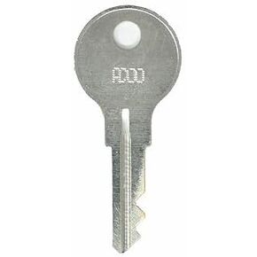 Toolbox AD43 Replacement Keys: 2 Keys