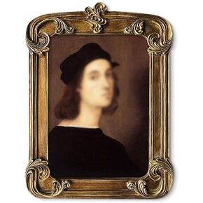 VPMQFL Rectangular Oil Painting Frame Hanging Painting Entrance Picture Frame Resin(7in(18 * 13cm))