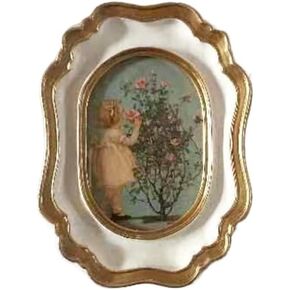 VPMQFL Gold Picture Frame Living Room Decoration Resin Crafts Ornaments Table Combination