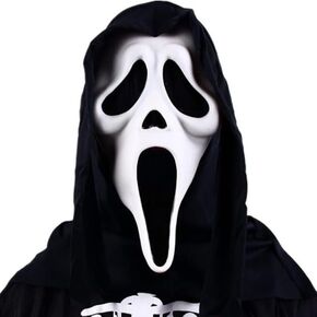 Halloween Scary Skull Mask Horror Halloween Party Costume Cosplay Props（Only One Mask）