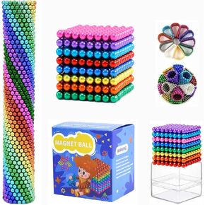 ألعاب Magnetsii للأشكال المتعددة للبالغين ، Magneticii Putty Magneticiii Beads Slime Toys (D2/5mm/217pcs)