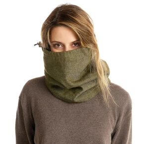 Lazy Llama Eco Wear Hemp Neck Gaiter, Women's Neck Gaiter Warmer, Cool Summer Gifts for her