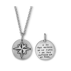 Necklace by Kathy Bransfield | Reversible | Henley | Pendant | Sterling Silver | Jewelry | Present | Gift For Her | Compass Necklace s