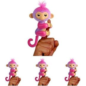 Interactive Baby Monkeys - Pack of 2 - Charli & Leo, 70+ Sounds & Reactions, Heart Lights Up, Reacts to Touch (Ages 5+)