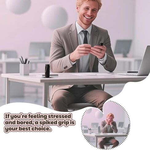 1pc يملأ القليل من الأوتاد ، لعبة منبهات الألم ، سلسلة مفاتيح محفز بحجم الجيب مع تصميم مفاتيح متشكيك من Grippie Design spiky للقلق والتزويد عن طريق اللم in Kuwait