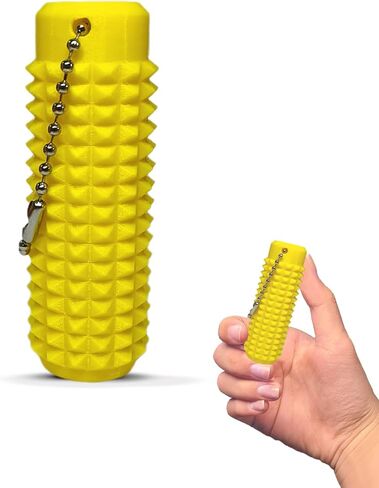 1Pc Little Ouchies Fidget ,Pain Stim Fidget Toy,Pocket-Sized Stim Keychain with Spiky Grippie Design Spiky Fidget Keychain for Anxiety&Stress Reduction Tactile Fidget for ADHD,Focus & Venting-Rainbow in Kuwait