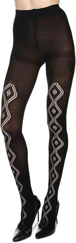 MeMoi Chic Drop Fashion Opaque Tights in Saudi Arabia