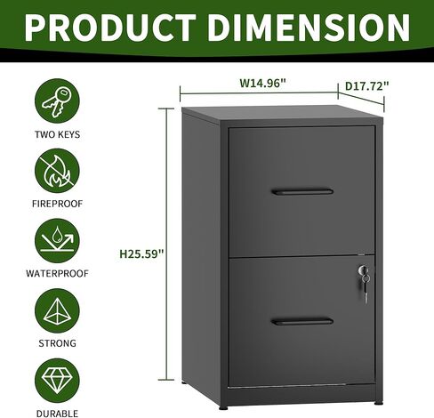 4 خزانة ملفات درج ، خزائن ملفات عمودية معدنية لمكتب منزلي ، خزانة تخزين الصلب لتعليق ملفات حجم الحرف ، التجميع المطلوبة (أبيض) in Kuwait