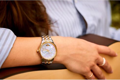 Citizen Ladies Eco-Drive Diamond Two-Tone Watch | 37mm | FD0004-51D in Saudi Arabia