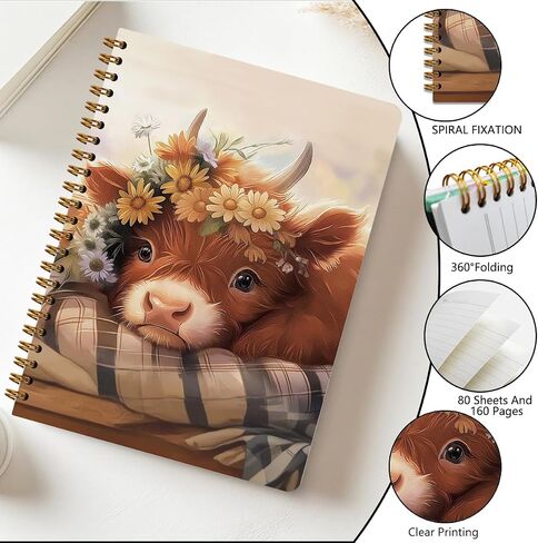 Boss Lady Hardcover Spiral Notebook, Boss Gifts, New Business Owner Gifts in Kuwait