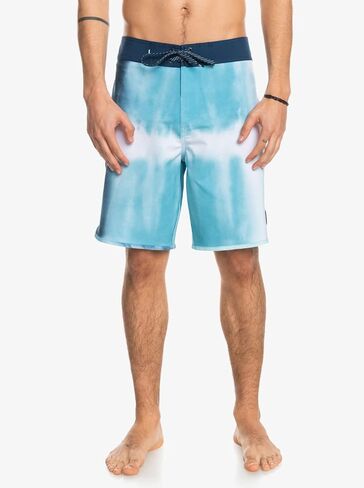 Quiksilver Men's Standard Surfsilk Scallop 19 Boardshort Swim Trunk Bathing Suit in Saudi Arabia