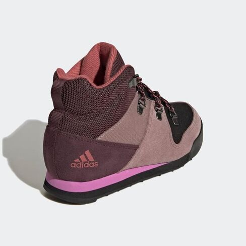 adidas Terrex Climawarm Snowpitch Walking Shoe, Shadow Maroon/Wonder Oxide/Pulse Lilac, 4 US Unisex Big Kid in Saudi Arabia