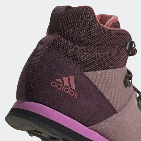 adidas Terrex Climawarm Snowpitch Walking Shoe, Shadow Maroon/Wonder Oxide/Pulse Lilac, 4 US Unisex Big Kid in Saudi Arabia