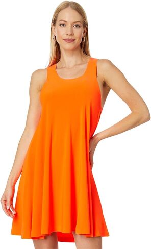 Norma Kamali womens Racer Swing Dress Casual Dress in Saudi Arabia