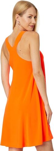 Norma Kamali womens Racer Swing Dress Casual Dress in Saudi Arabia