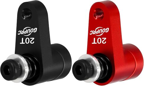 GOUPRC Upgarde 20T Metal Servo Horn for ARRMA Granite GROM 1/18 Typhon GROM 1/14 Mini Mojave GROM 1/14 RC Car Small Buggy Monster Truck 2PCS in Kuwait