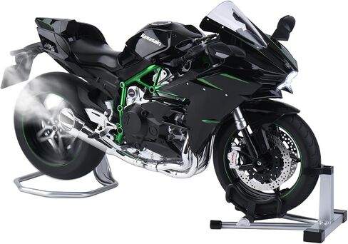 1/6 مقياس دراجة نارية متوافقة مع Kawasaki Ninja H2 طراز الدراجات النارية طراز Die Mast Metal Racing Motorcycles Model ل Kawasaki H2 طراز الدراجات النارية رذاذ الدراجات النارية in Kuwait