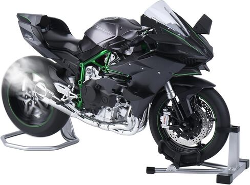 1/6 مقياس دراجة نارية متوافقة مع Kawasaki Ninja H2 طراز الدراجات النارية طراز Die Mast Metal Racing Motorcycles Model ل Kawasaki H2 طراز الدراجات النارية رذاذ الدراجات النارية in Kuwait