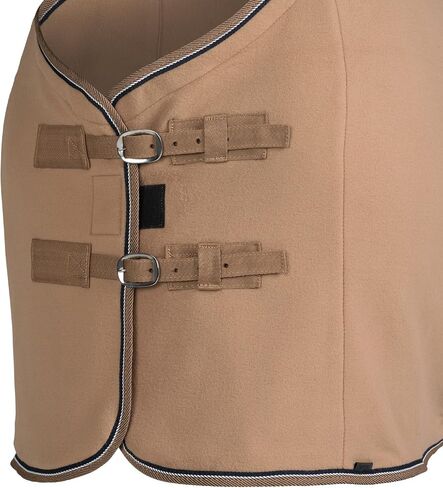 Horze Kiel Fleece Cooler - Tan - 78 In in Saudi Arabia