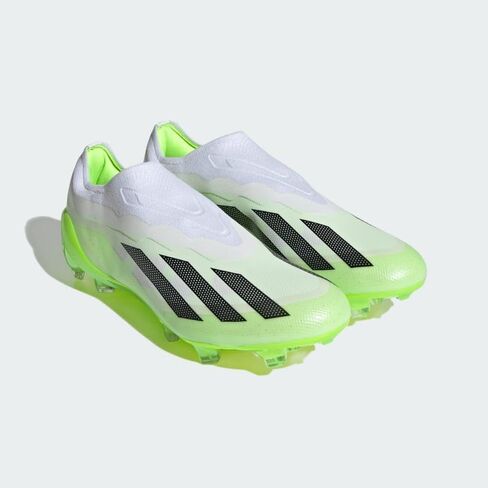 adidas x Crazyfast.1 Laceless Firm Ground Adult Soccer Cleats Cloud White in Saudi Arabia
