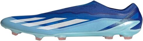حذاء كرة قدم adidas x Crazyfast.1 بدون رباط للأرضيات الصلبة للبالغين باللون الأبيض السحابي in Saudi Arabia