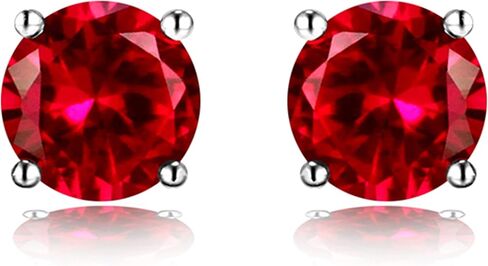 Navachi 925 Sterling Silver 18k White Gold Plated 2.0ct Oval Emerald Az9701e Stud Earrings in Kuwait