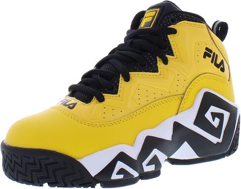 Fila Kids Mb Basketball Shoes Black/Sfty/White 3 in Saudi Arabia