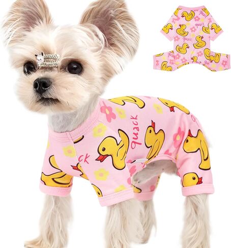 الكلب اينيسي xs ~ xxl الكلب بيجاماس الكلب الصغير ملابس بنت بوي لطيف تشيهواهوا ملابس الصيف جرو pajamas cat النيس in Kuwait
