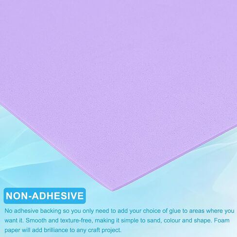 PATIKIL 30 Pack Eva Foam Sheets ، 12 "× 8" 2 مم من أوراق الرغوة السميكة الحرف الرغوية للورق الحرفي للصف الفصول الدراسية ، زي ديكور ، زي Cosplay Cosplay ، وردي in Saudi Arabia