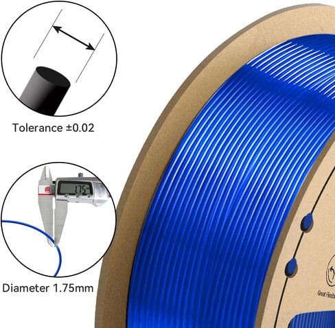 SUNLU Official Elite PETG Filament 1.75mm - 1kg(2.2lbs) Strong PETG 3D Printer Filament，1.75mm Dimensional Accuracy +/- 0.02mm, 320 Meters, PETG Grey in Kuwait