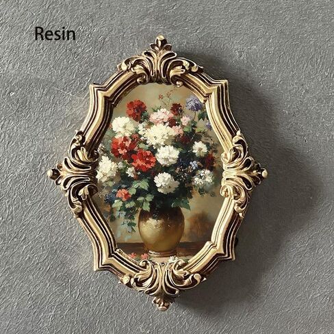 VPMQFL Carved Resin Picture Frame American Background Wall Hanging Photo Frame in Saudi Arabia