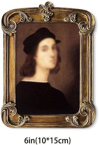 VPMQFL Rectangular Oil Painting Frame Hanging Painting Entrance Picture Frame Resin(7in(18 * 13cm)) in Saudi Arabia